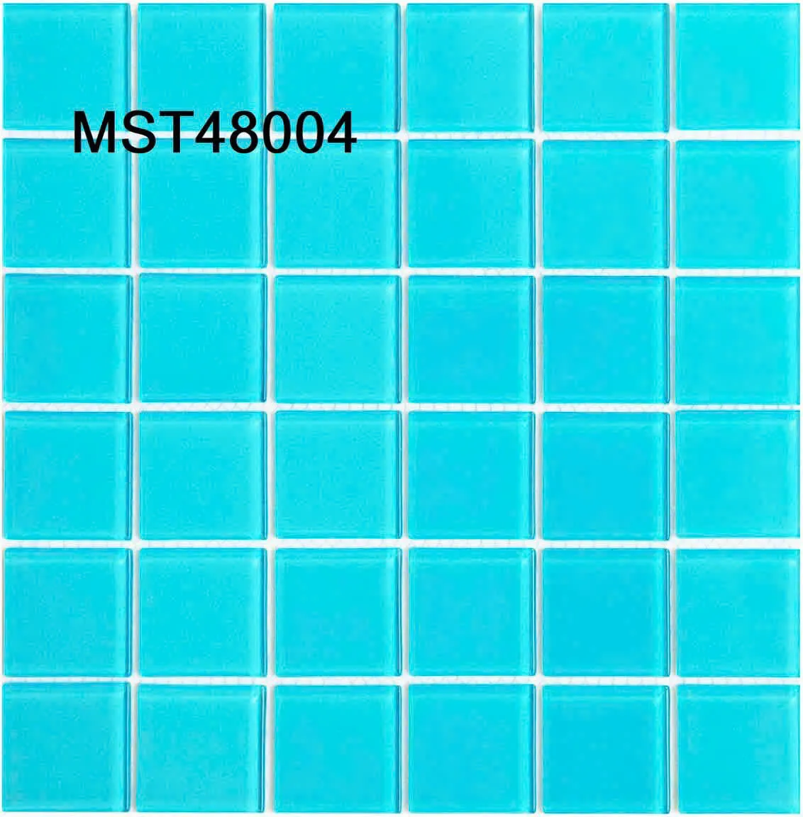 Gạch mosaic thủy tinh hồ bơi MST 48004